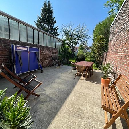 La Chambre Jaune Maison Avec Grande Terrasse Et Garage Prive Lille Exterior foto