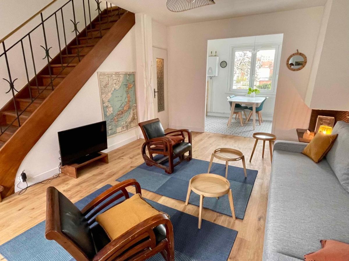 La Chambre Jaune Maison Avec Grande Terrasse Et Garage Prive Lille Exterior foto